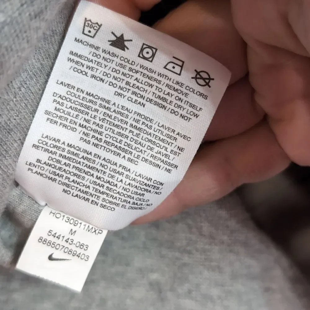 Nike Tech Fleece N98 TOP Full Zip Grey Heather/Black Sz M